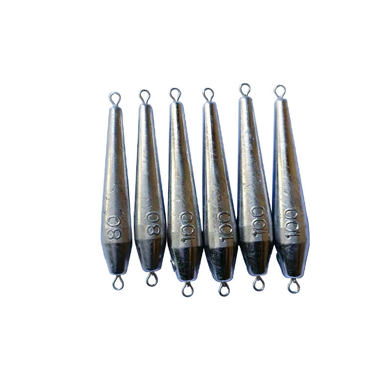 Double ring anchor fish lead sinker special for lures